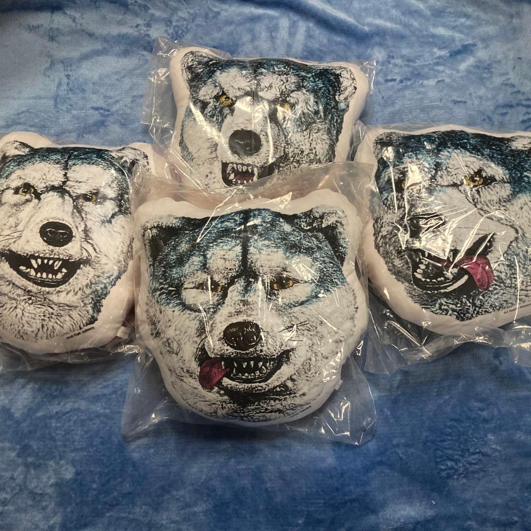 一番くじ MAN WITH A MISSIOM フェイスクッションセット