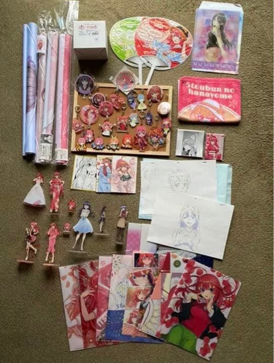 オタク引退品　五等分の花嫁　青ブタ