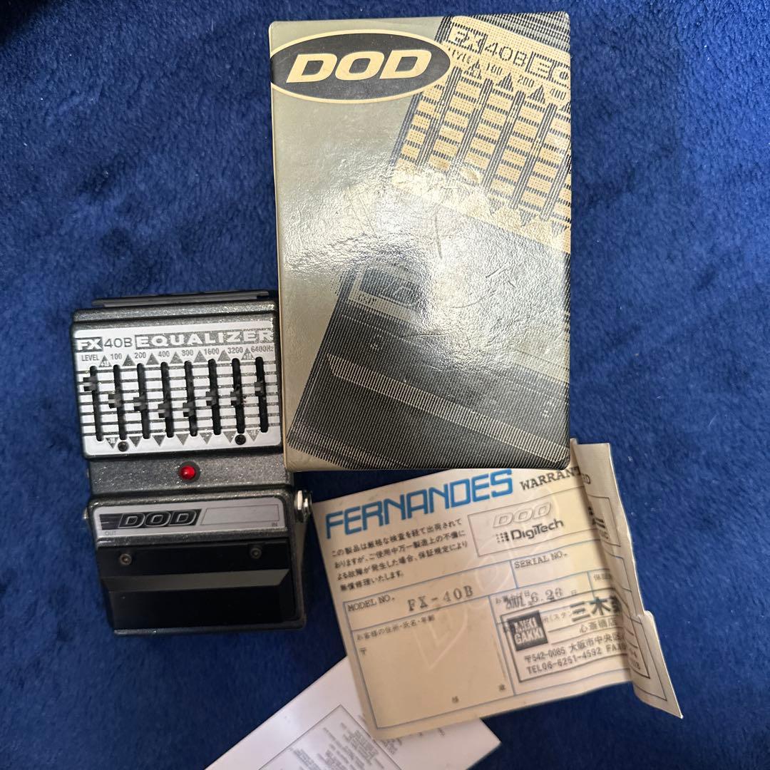 DOD FX40B イコライザー