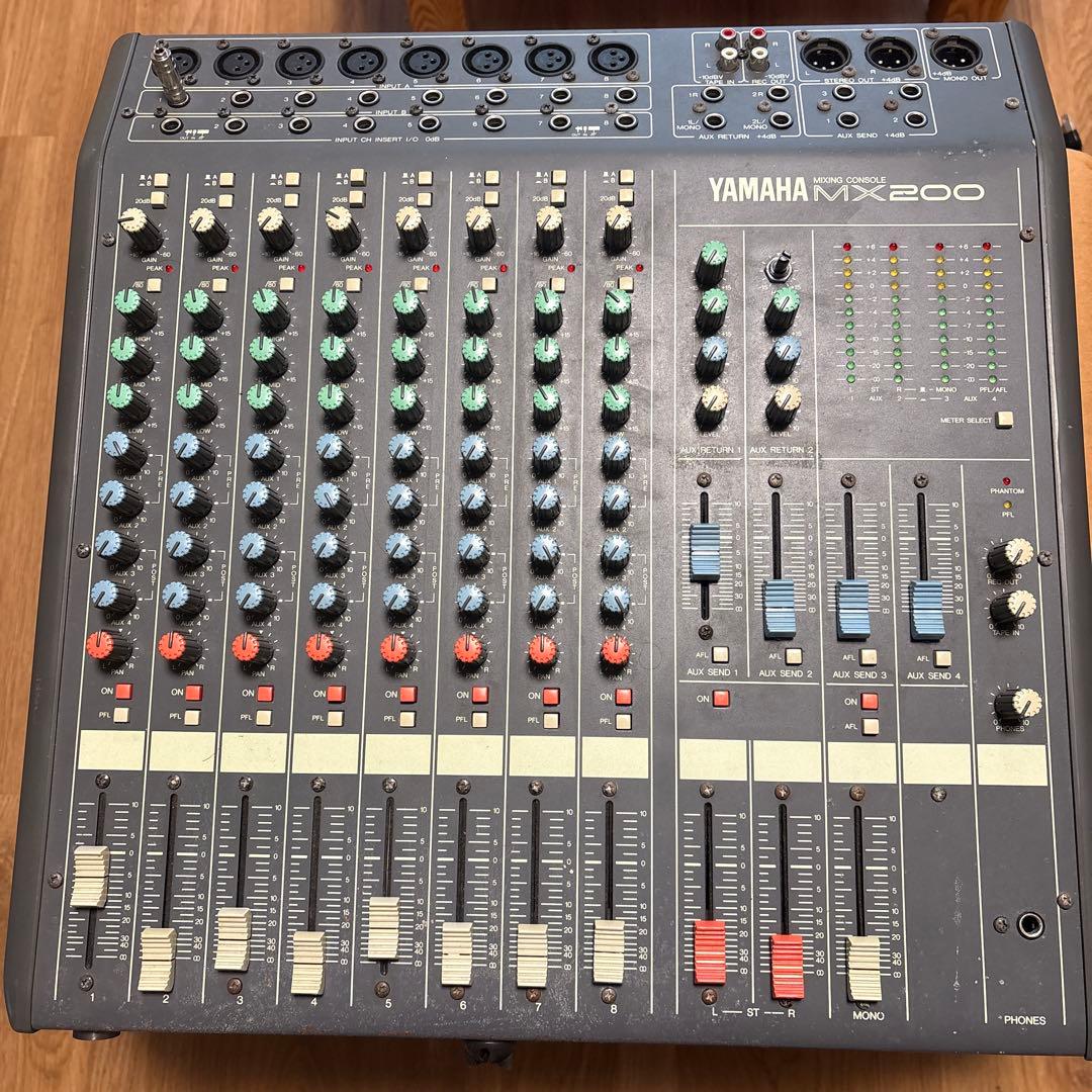 Yamaha MX200 アナログミキサー 8チャンネル