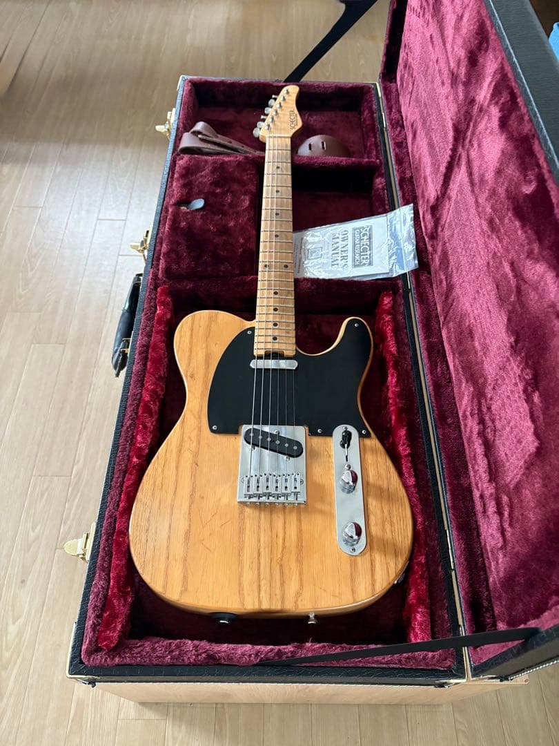 姫丸)SCHECTER エレキギター モデルシリーズ ナチュラル