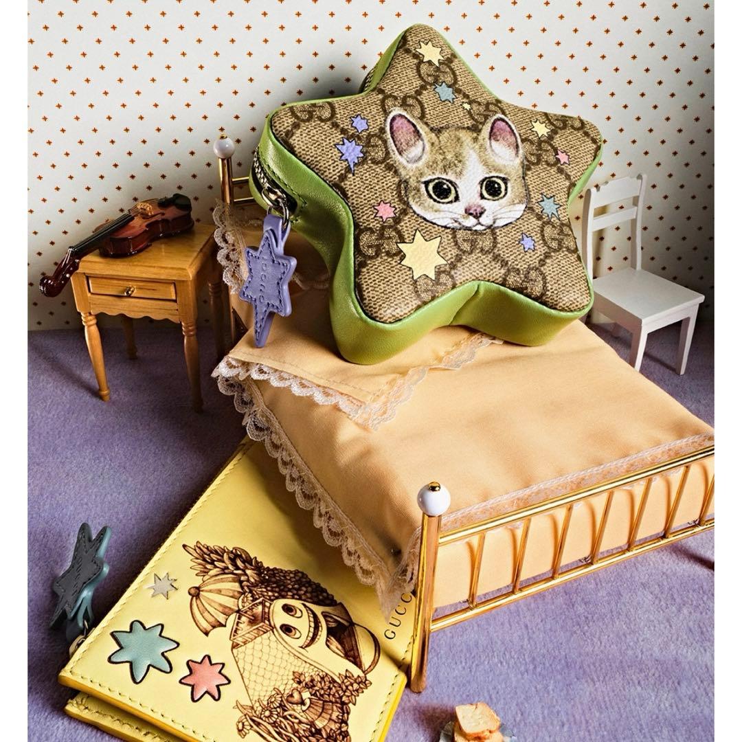 GUCCI ヒグチユウコ 星型ケース　キーチェーン　おまけ付き　お値下げ中