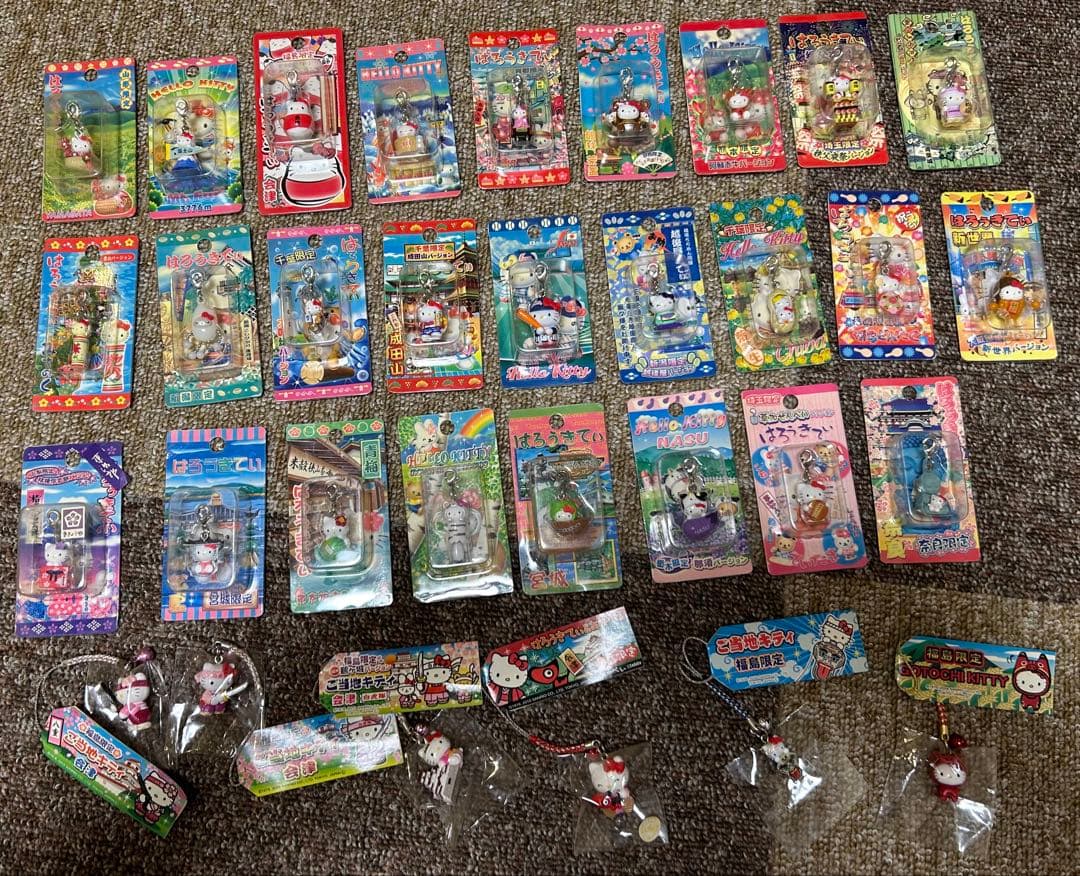 ご当地キティ　まとめ売り　７１点