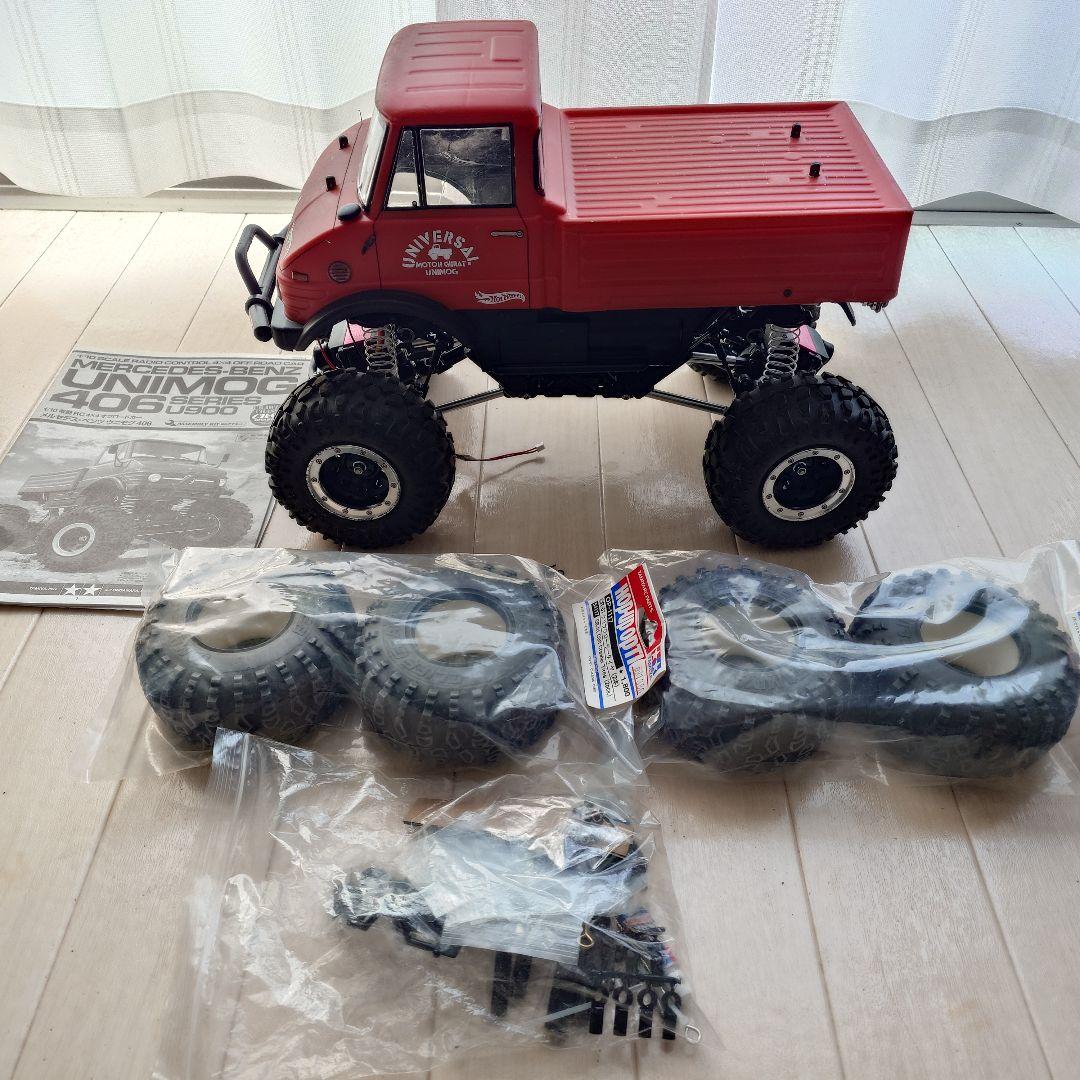 タミヤ CR-01 ウニモグ 406 メルセデスベンツ