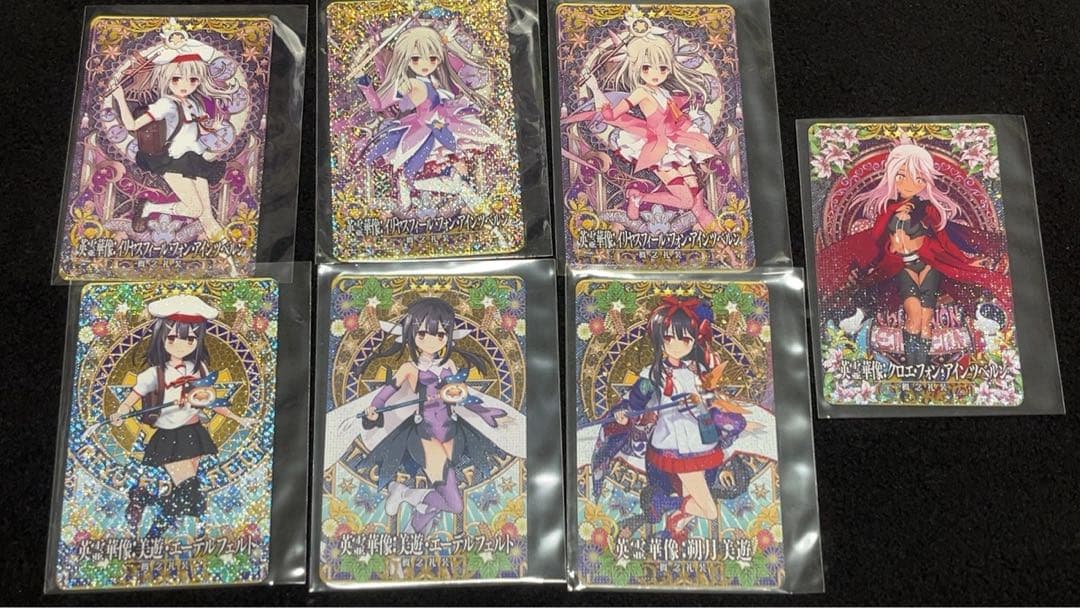 Fate fgo 英霊華像　イリヤ　美遊　クロエ