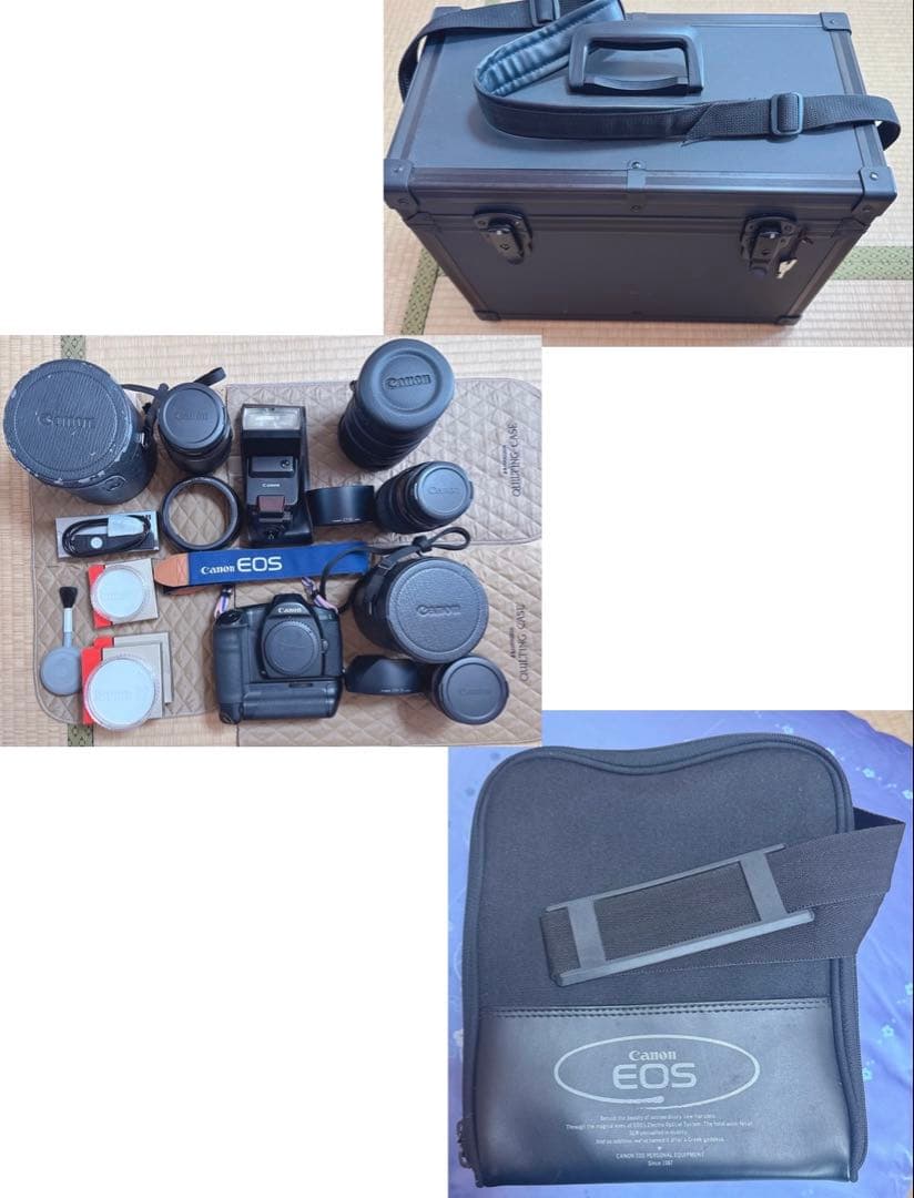【美品】Canon 一眼レフカメラ一式（レンズ3種類付き）