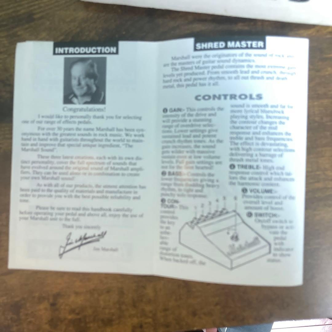 生産終了‼️Marshall DRIVE MASTER Made in UK‼️