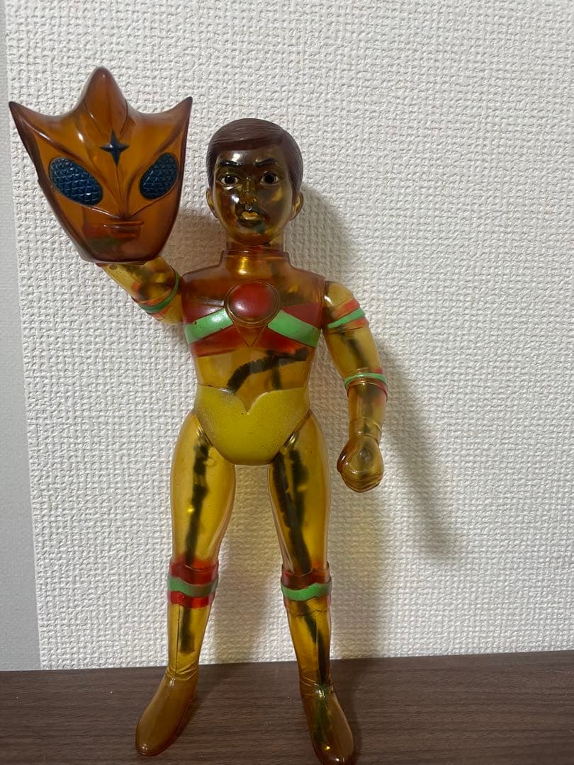 週末限定割引 トリプルファイター面取れクリア スケルトン ブルマァク 当時物