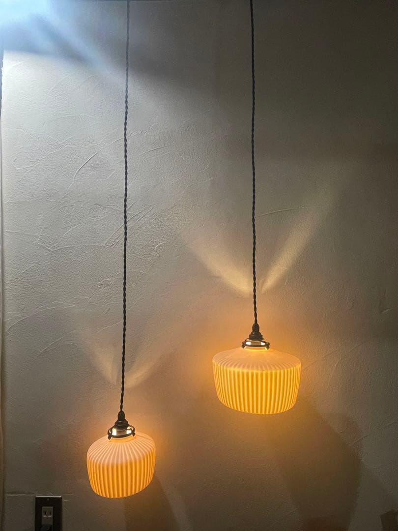 【6/6まで限定特典あり】飛松灯器　ペンダントライトCylinderM/L