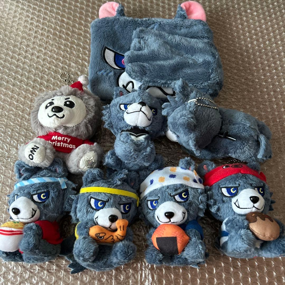 登坂広臣 ルーヴくん ぬいぐるみ キーホルダー まとめ売り 8点セット 箱付き