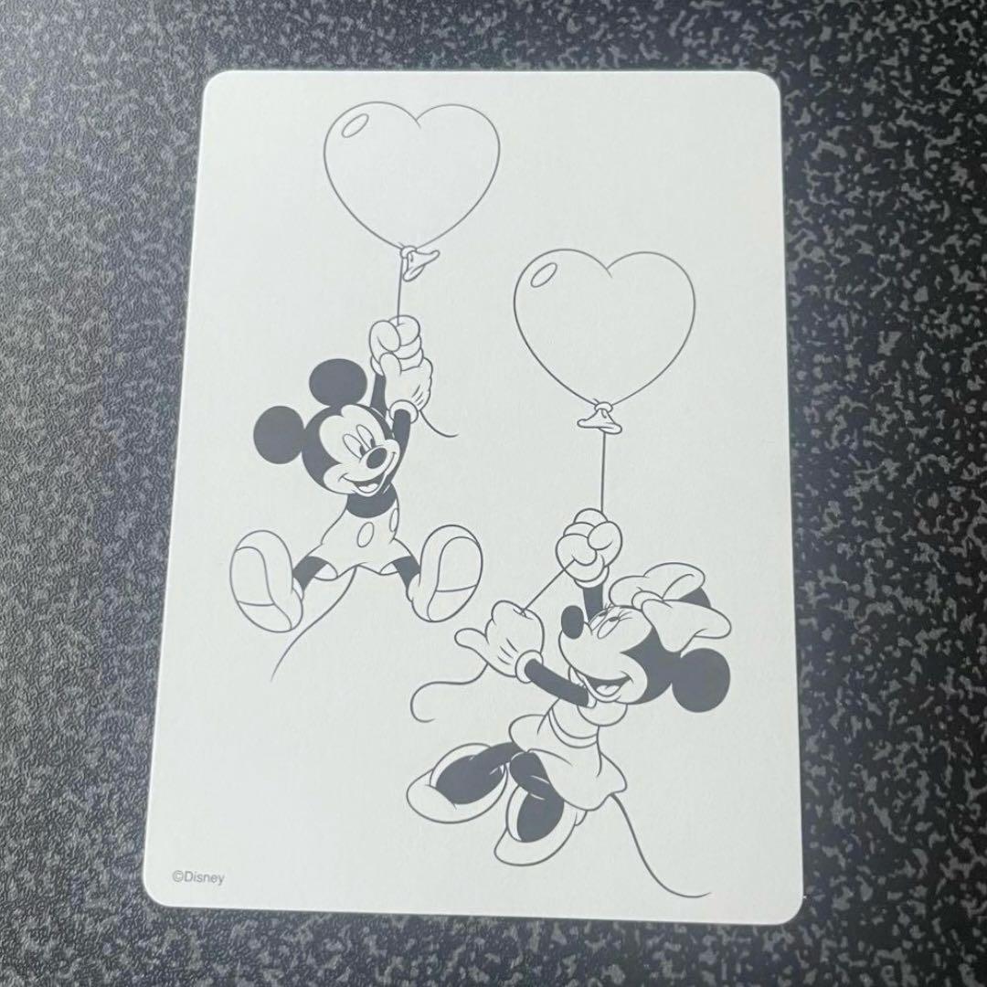 ディズニーストア じゃんけんカード 塗り絵カード ③