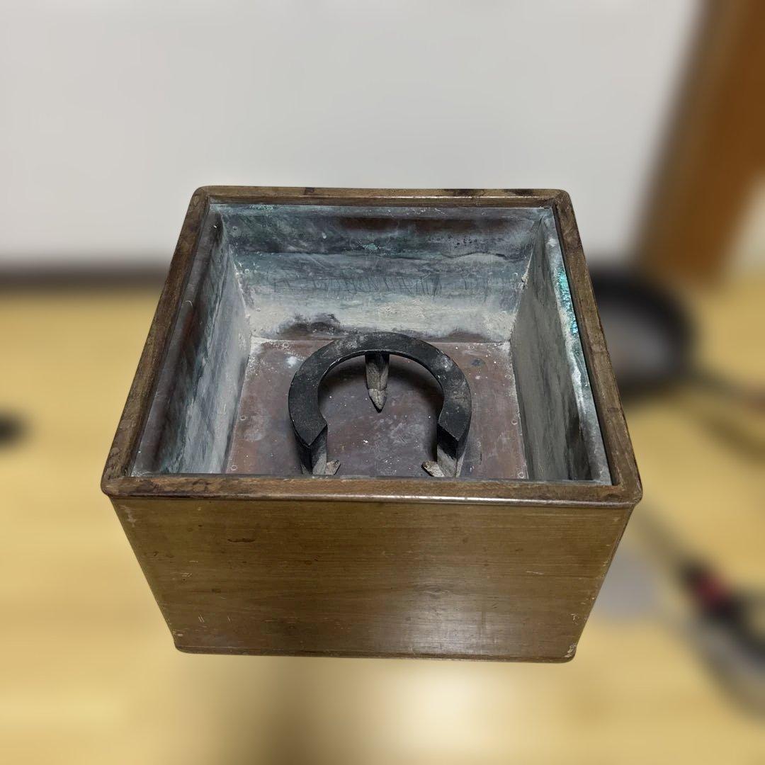 銅製火鉢と付属品セット