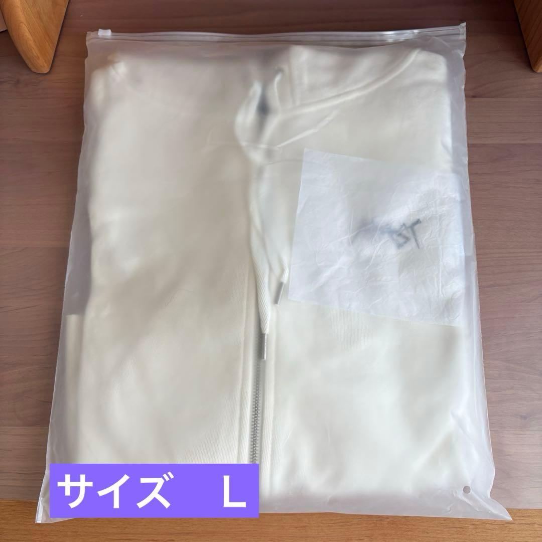 【未使用】BTS ジョングク　アーティストメイド　フーディー　L 白