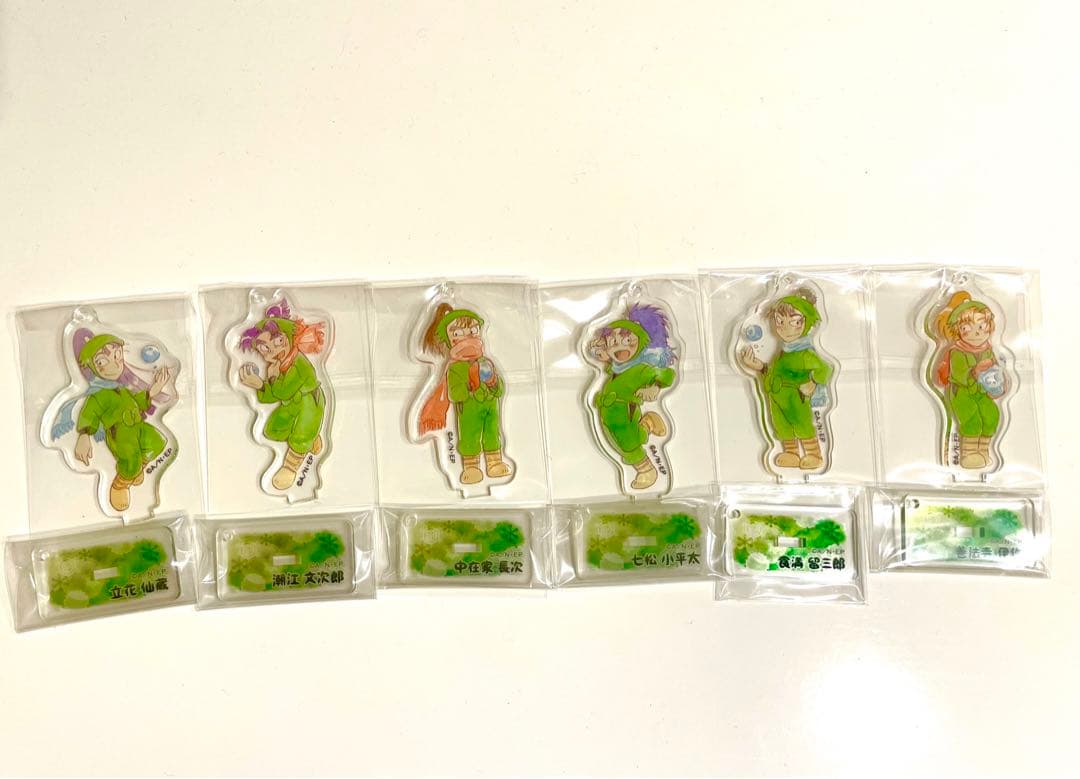 忍たま乱太郎　雪　アクリルスタンド　アクスタ　善法寺伊作　立花仙蔵　七松小平太