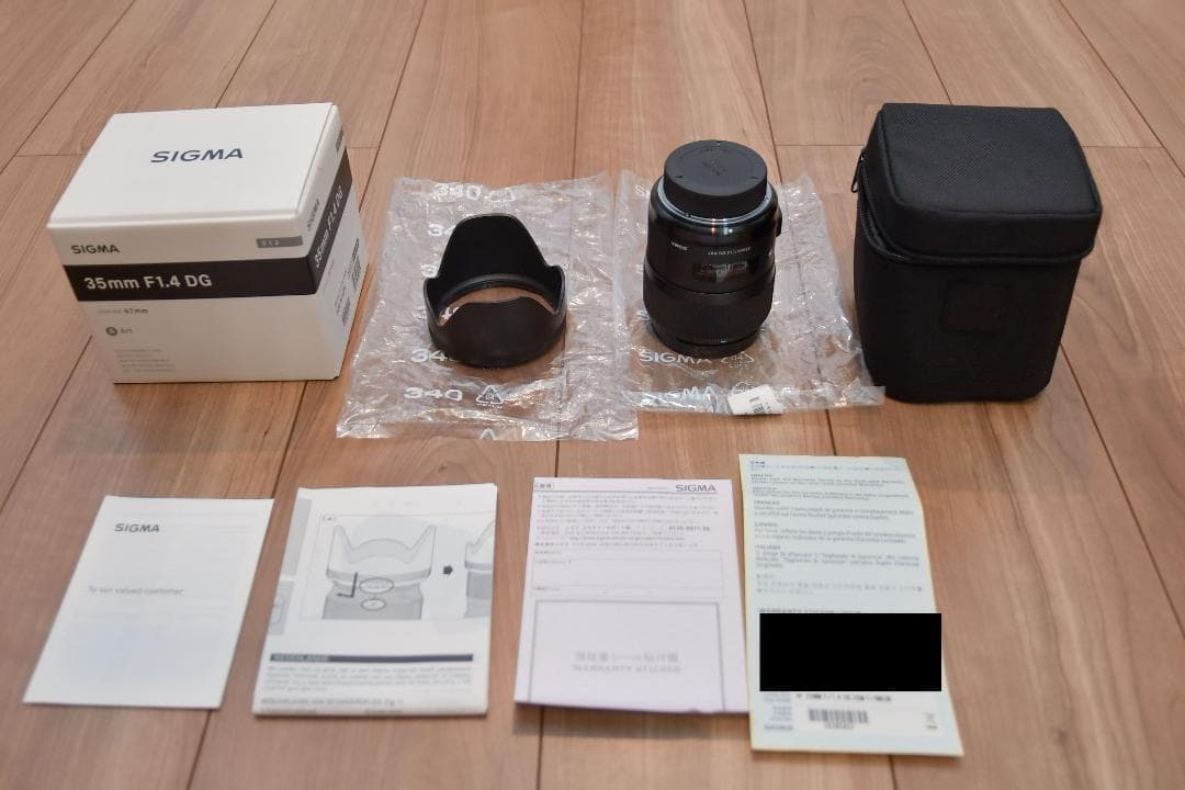 SIGMA　35mm　F1.4　DG　HSM　FOR　NIKON