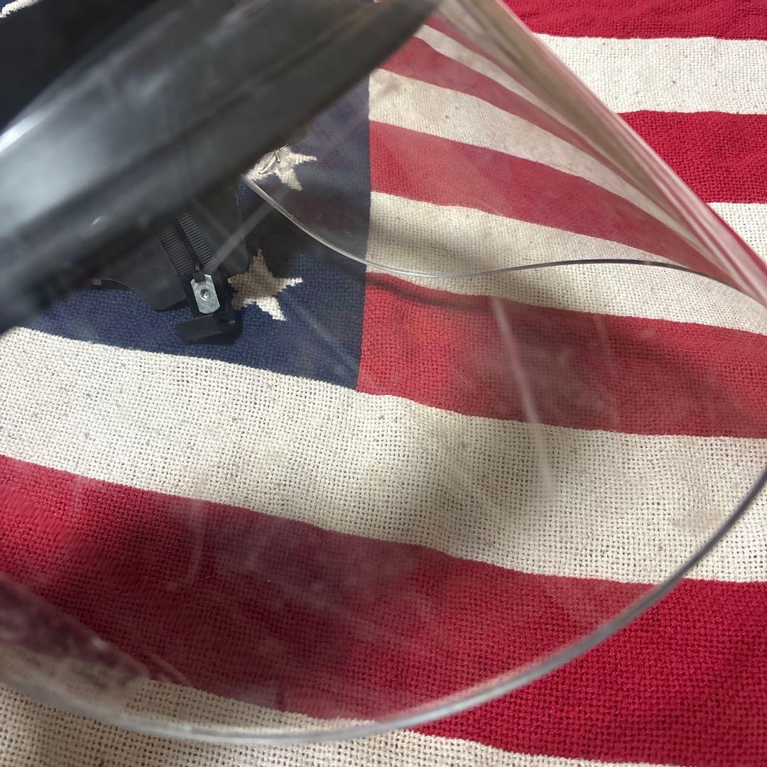 実物PAULSONフェイスシールド米警察装備CAGE CODE12858 B36