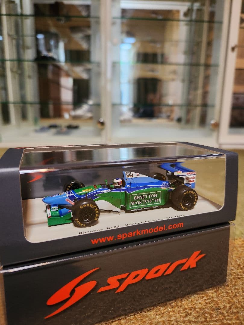 ミニカー 1/43 Spark Benetton B194 Monaco GP 1994