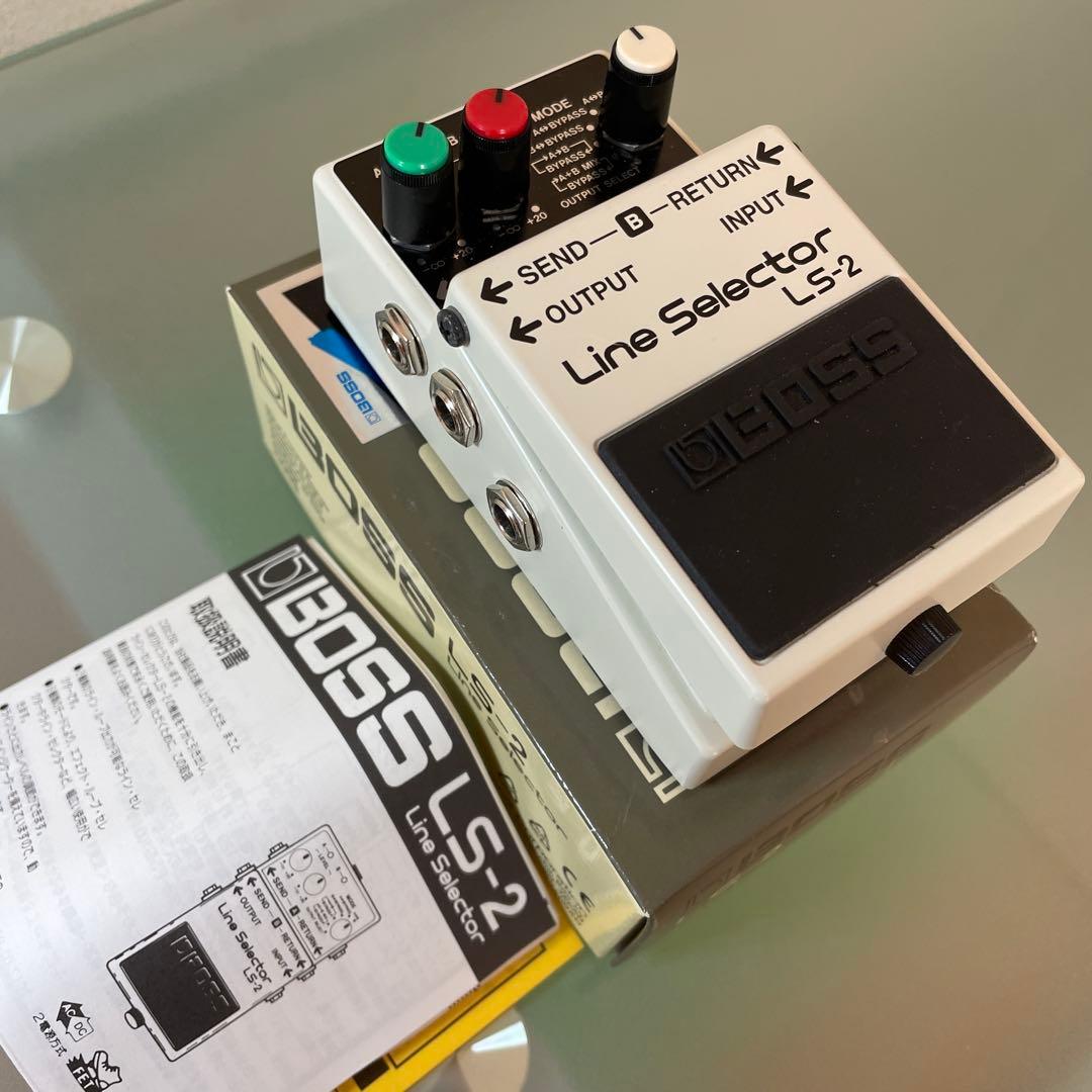 LS-2/BOSS Line Selector 使用回数極少 美品 箱と取説あり