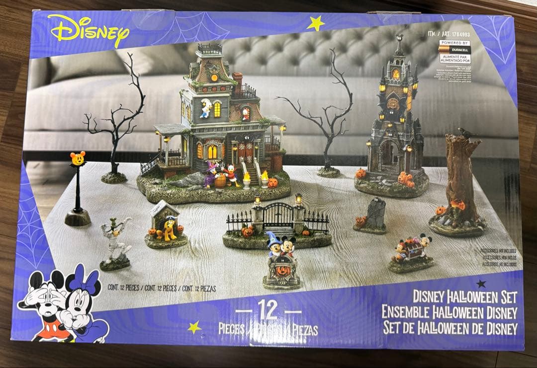 ディズニー　ハロウィンヴィレッジ　コストコ　ハロウィン