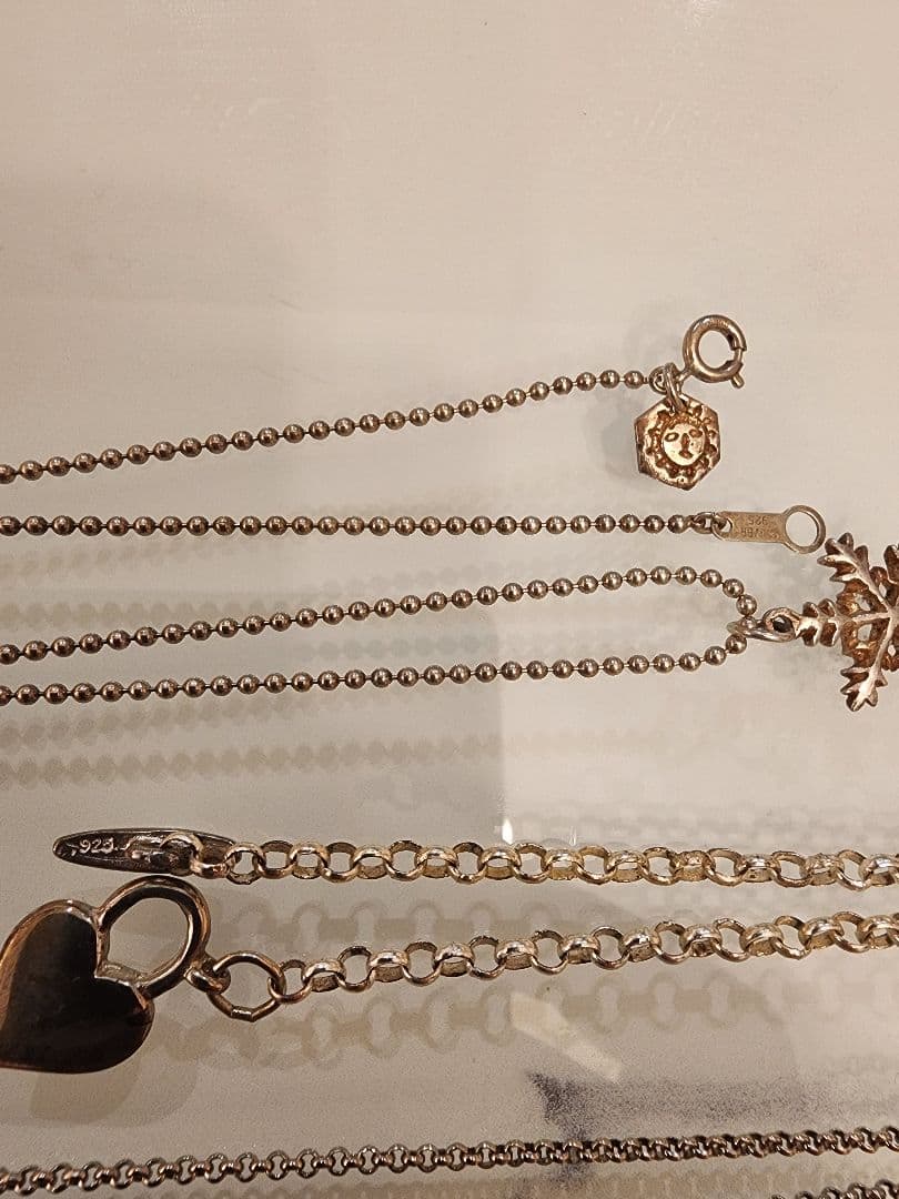 銀 Silver シルバー 925 ネックレス 70g！！！！！！まとめ売り