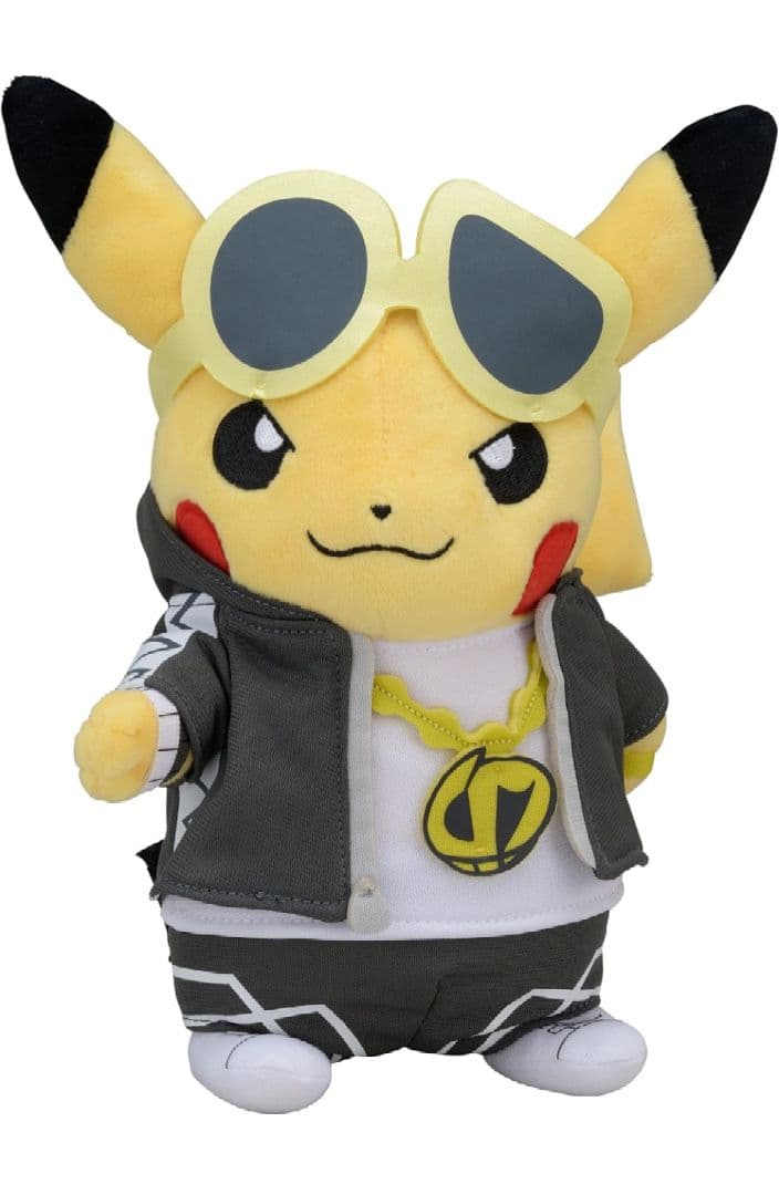 ポケモンセンター ぬいぐるみ ボスごっこピカチュウ スカル団 グズマ　ポケモン