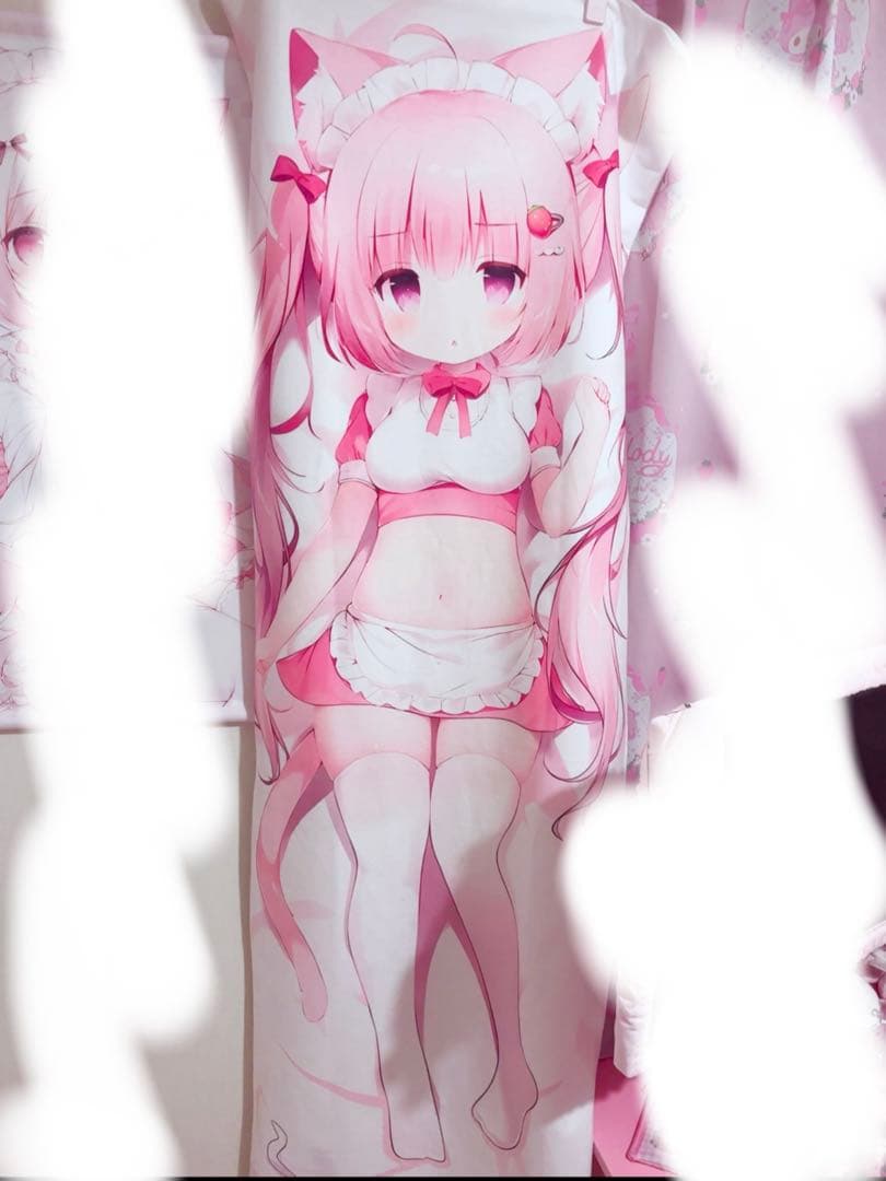 ❤︎桃豆こまもち 抱き枕カバー❤︎