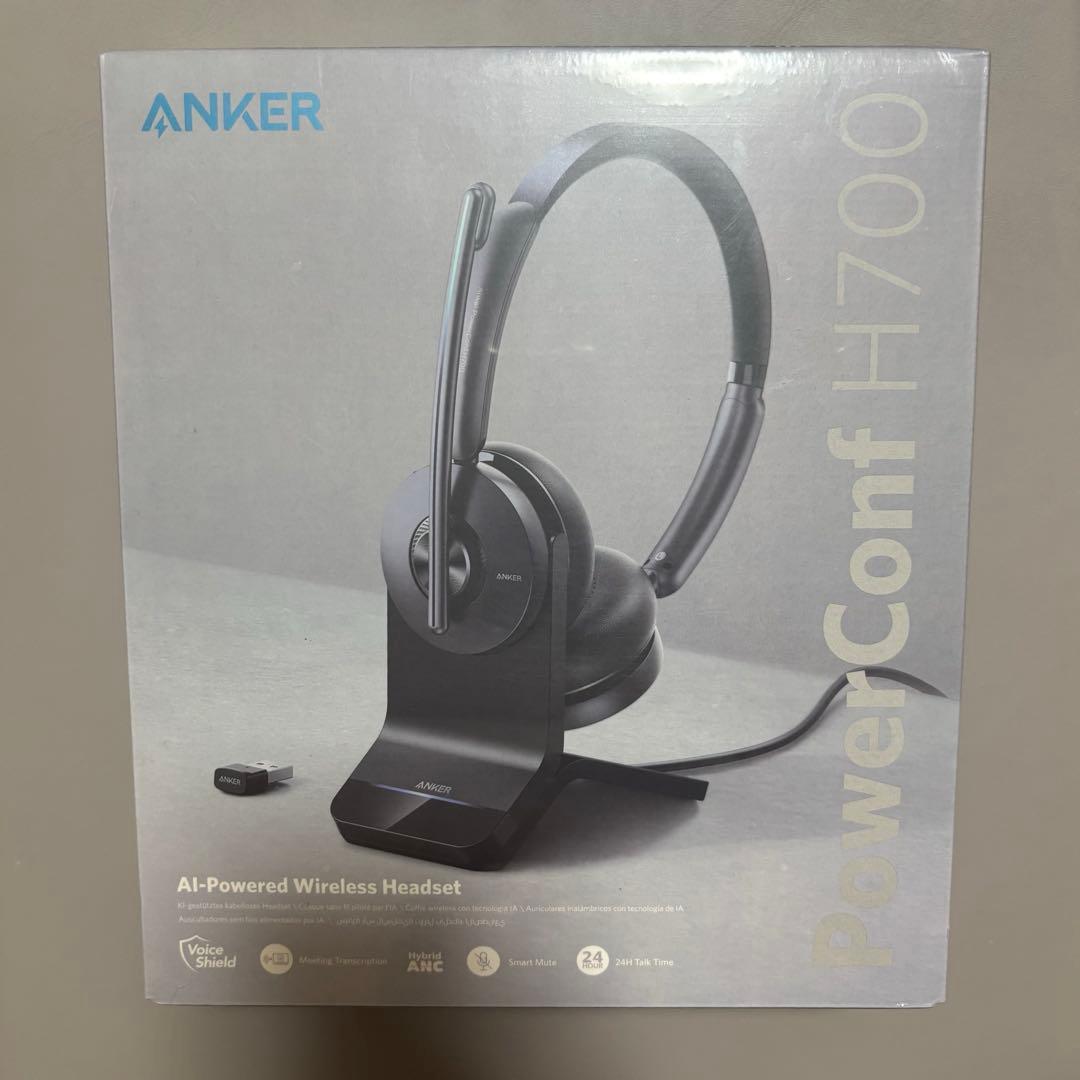 【新品未開封】ANKER PowerConf H700 ワイヤレスヘッドセット
