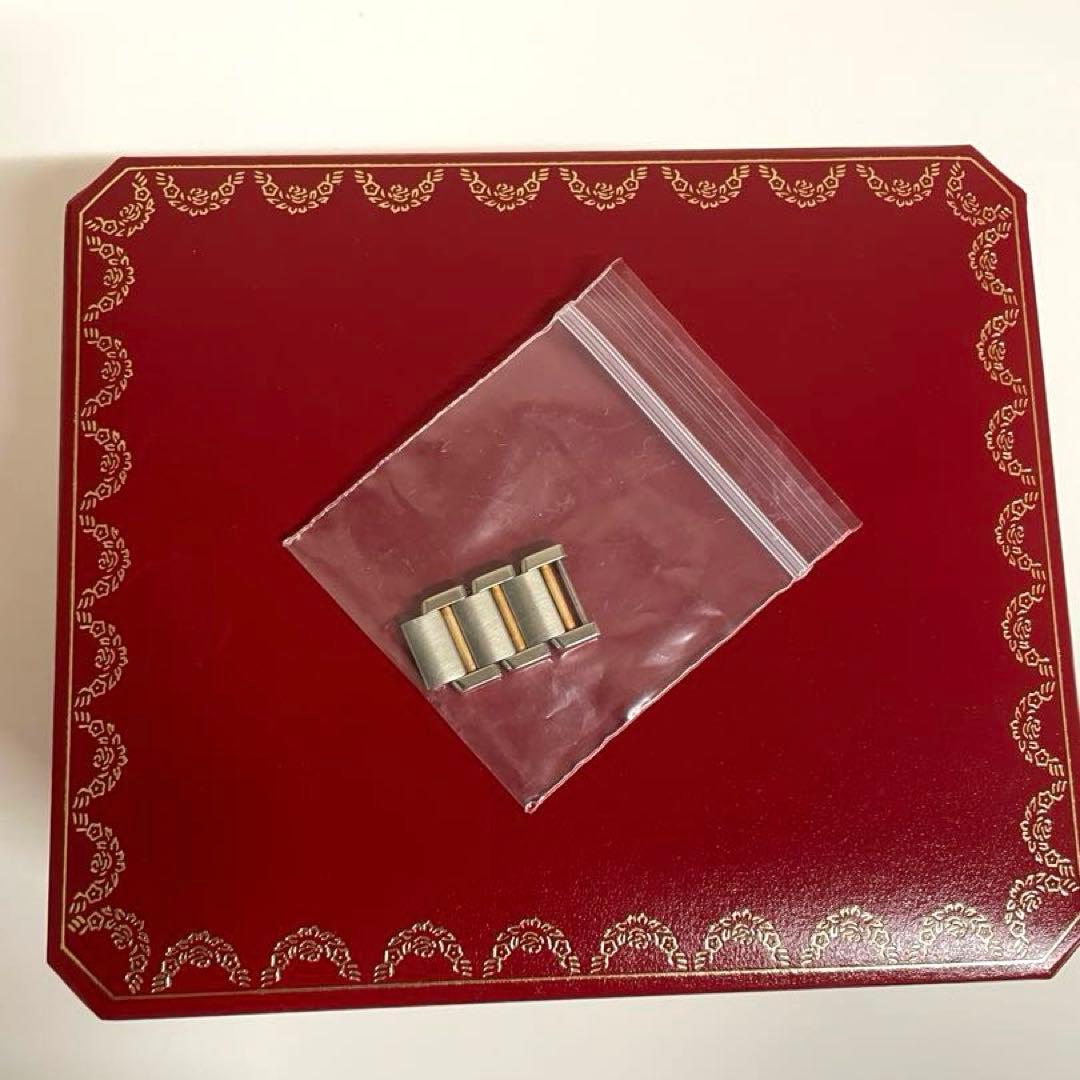 Cartier カルティエ タンクフランセーズ SM 3連k18コンビ 駒のみ