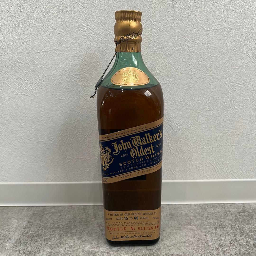 未開栓 John Walker's Oldest オールデスト15to60 希少