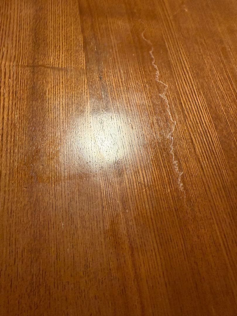 飛騨産業 ダイニングテーブル ダークブラウン 机 テーブル　キツツキマーク