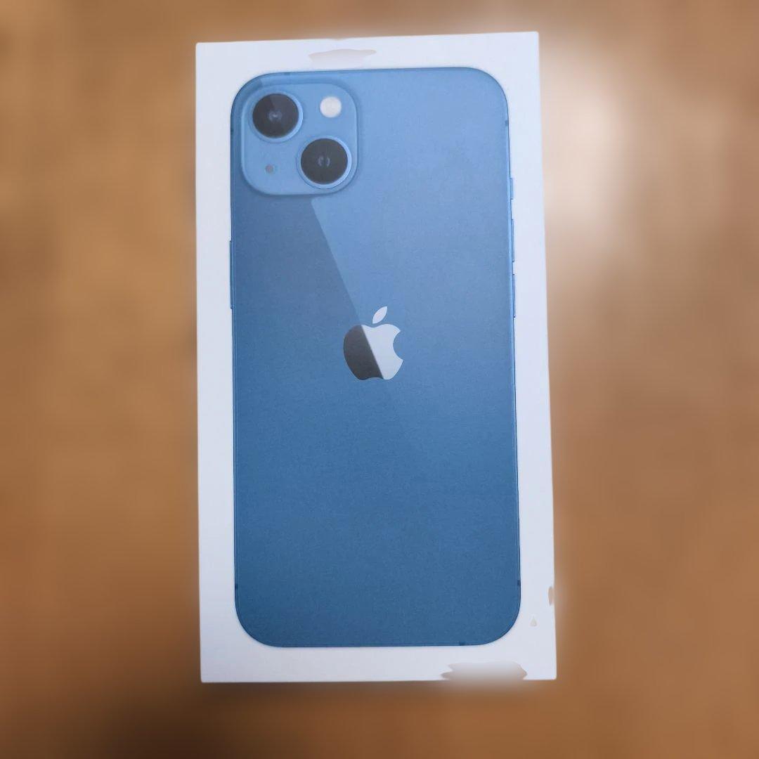Apple iPhone 13 青 本体 充電ケーブル付き