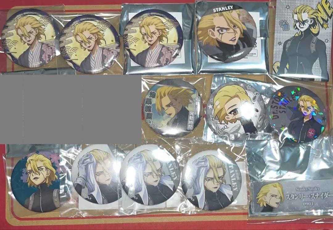 Dr.STONE スタンリー・スナイダー 缶バッジ