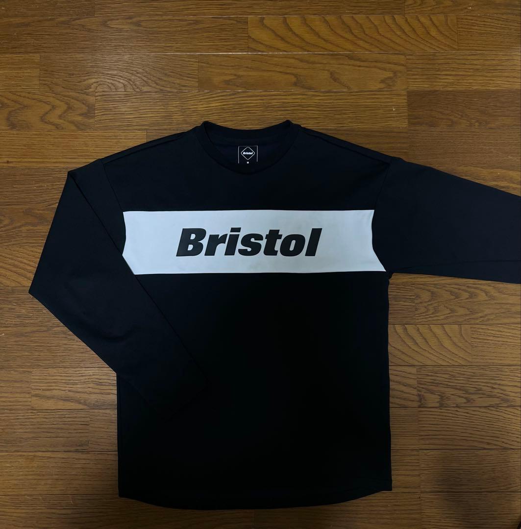 Bristol 長袖Tシャツ M ブラック/ホワイト