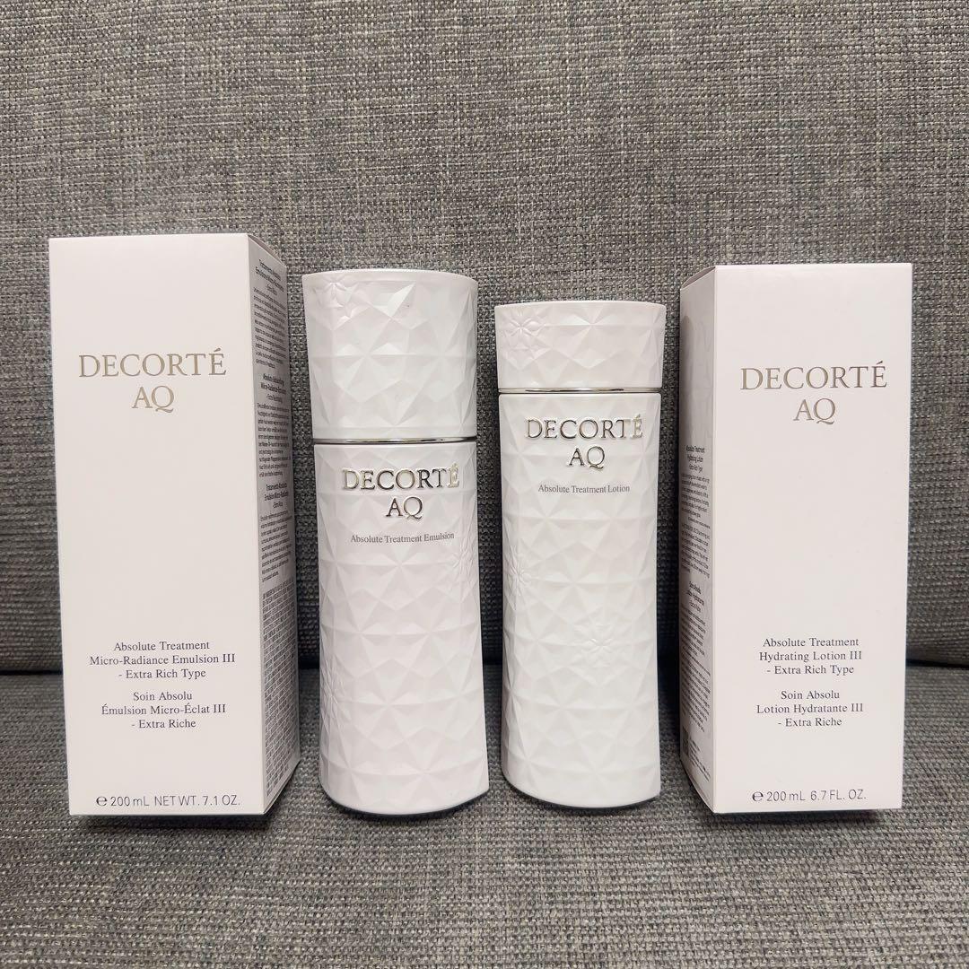 コスメデコルテ アブソリュート マイクロラディアンスⅢ 化粧水乳液 セット