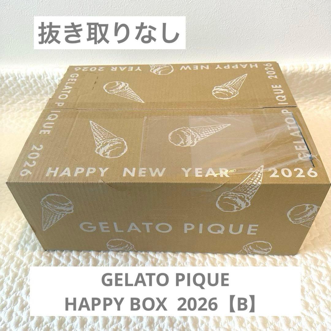 【新品未使用】ジェラートピケ 2026年　福袋【B】5点セット　抜き取りなし