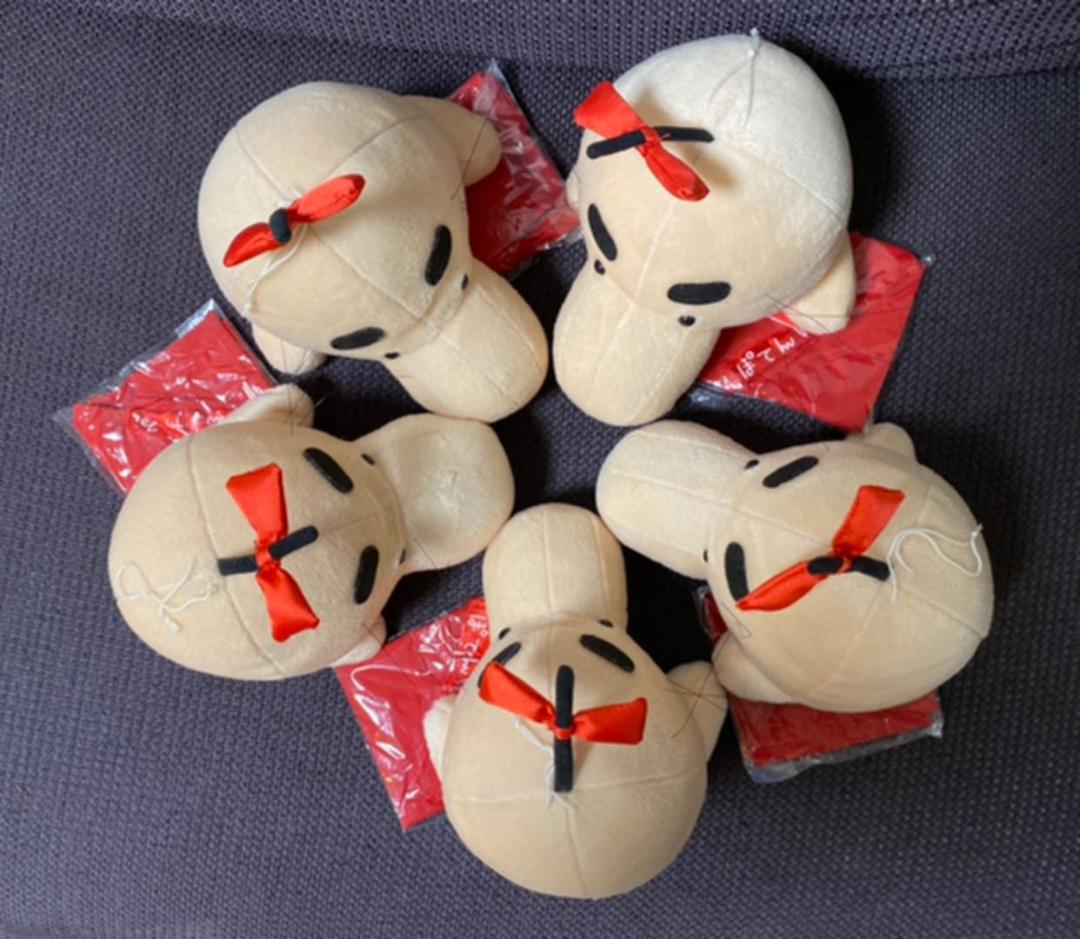 【値下げ！】マザー3 どせいさんぬいぐるみ　手ぬぐい未開封　4体