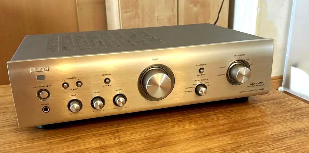 DENON プリメインアンプ 美品 リモコン付