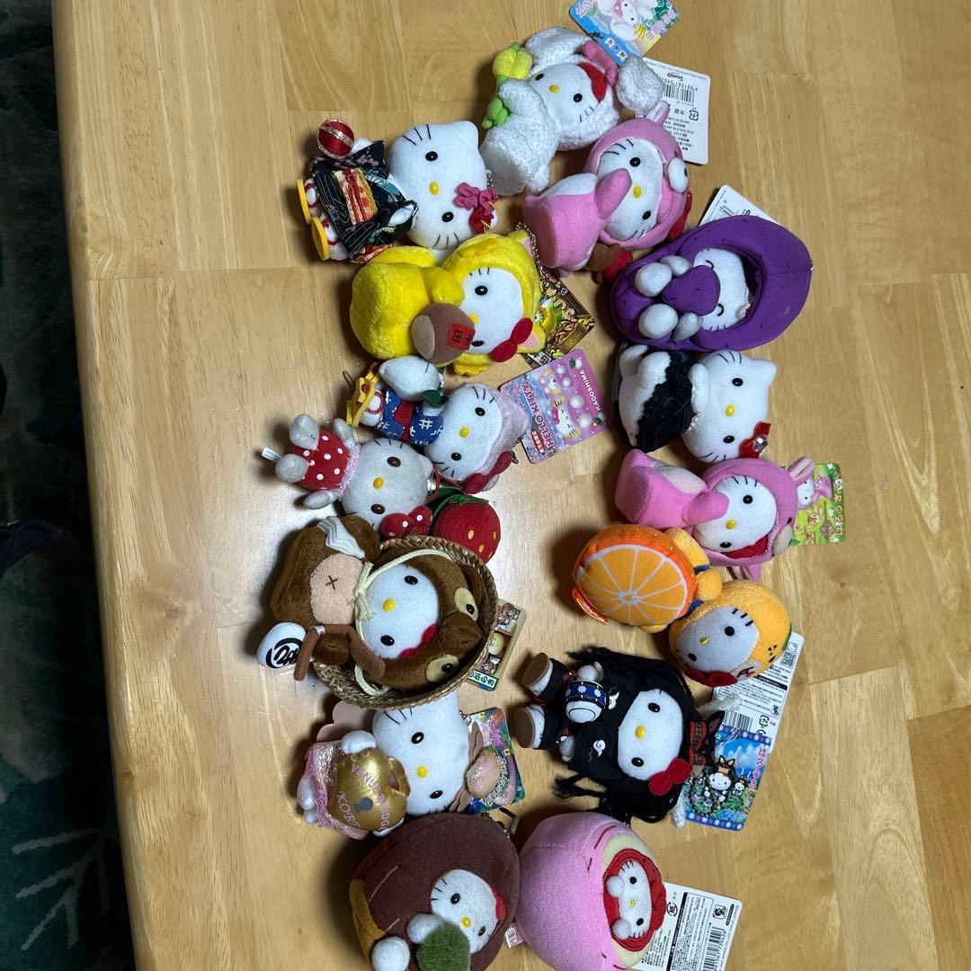 ハローキティ マスコットキーホルダーセット