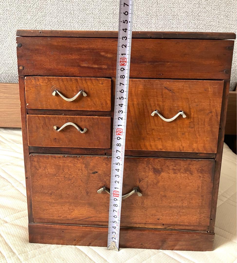 小物収納 木製 天然木 和風チェスト 3段チェスト 和室 書斎 収納 引出日本製