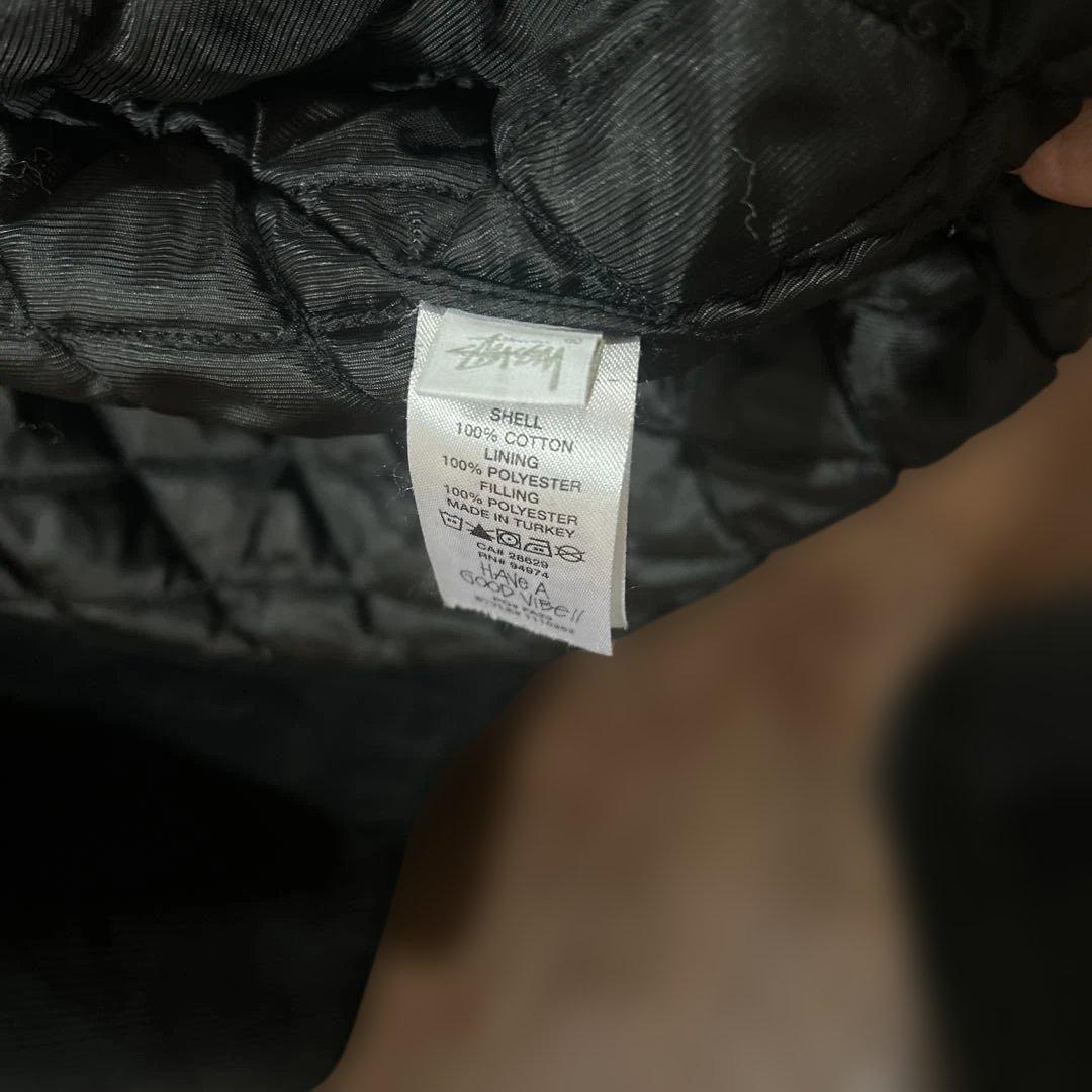 STUSSY WORKGEAR コーデュロイジャケット 黒 厚手