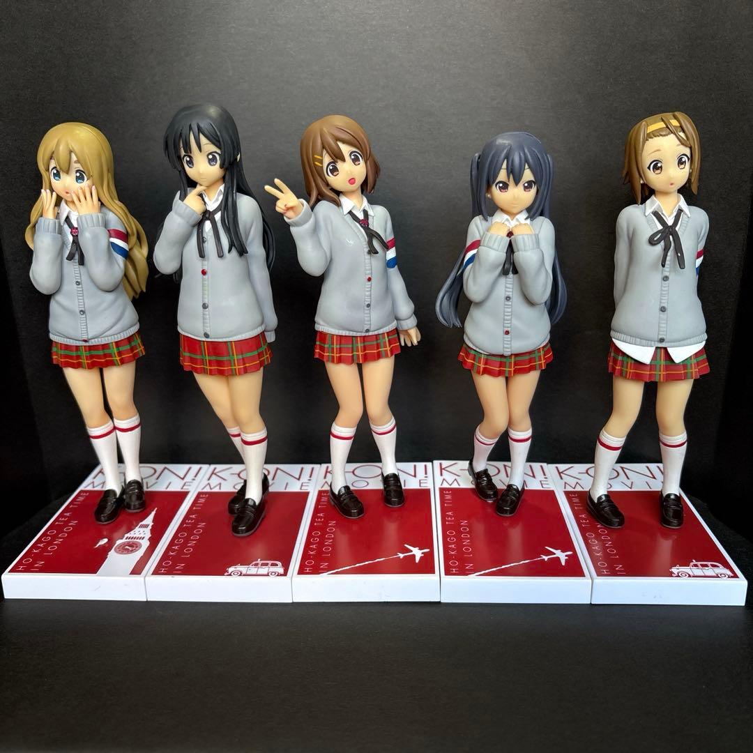 映画 けいおん! DXFフィギュア HTT-GRAY-STYLE 　 5体セット