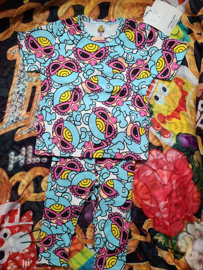 ヒスミニ サックス レギンス Tシャツ セトア