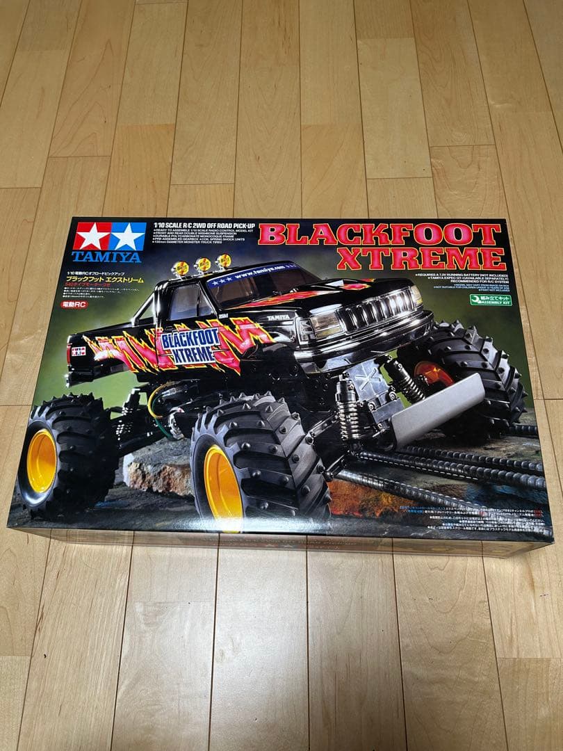 タミヤ1/10ラジコンキット　ブラックフットエクストリーム