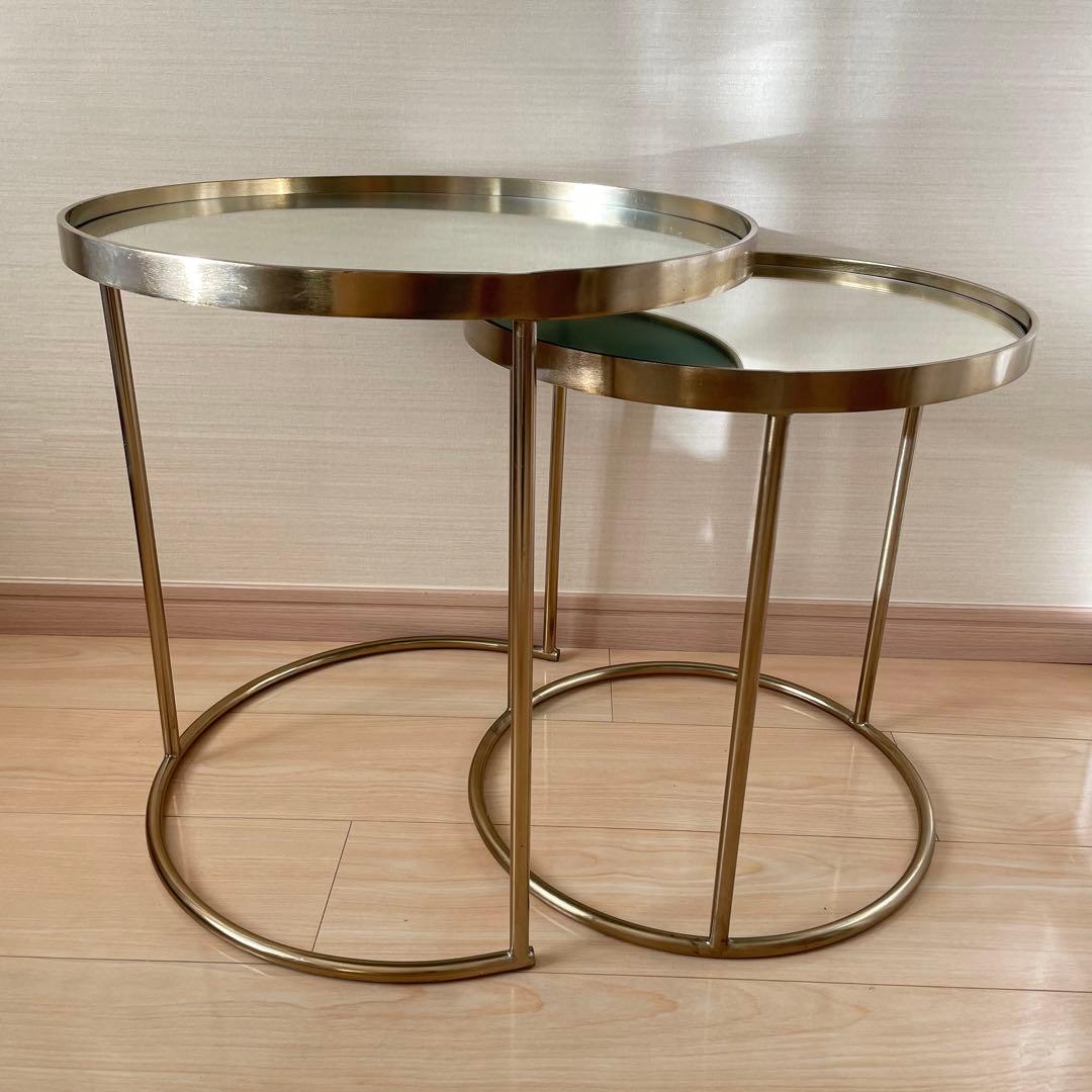 送料込み ザラホーム ZARA ベッドサイドテーブル　美品