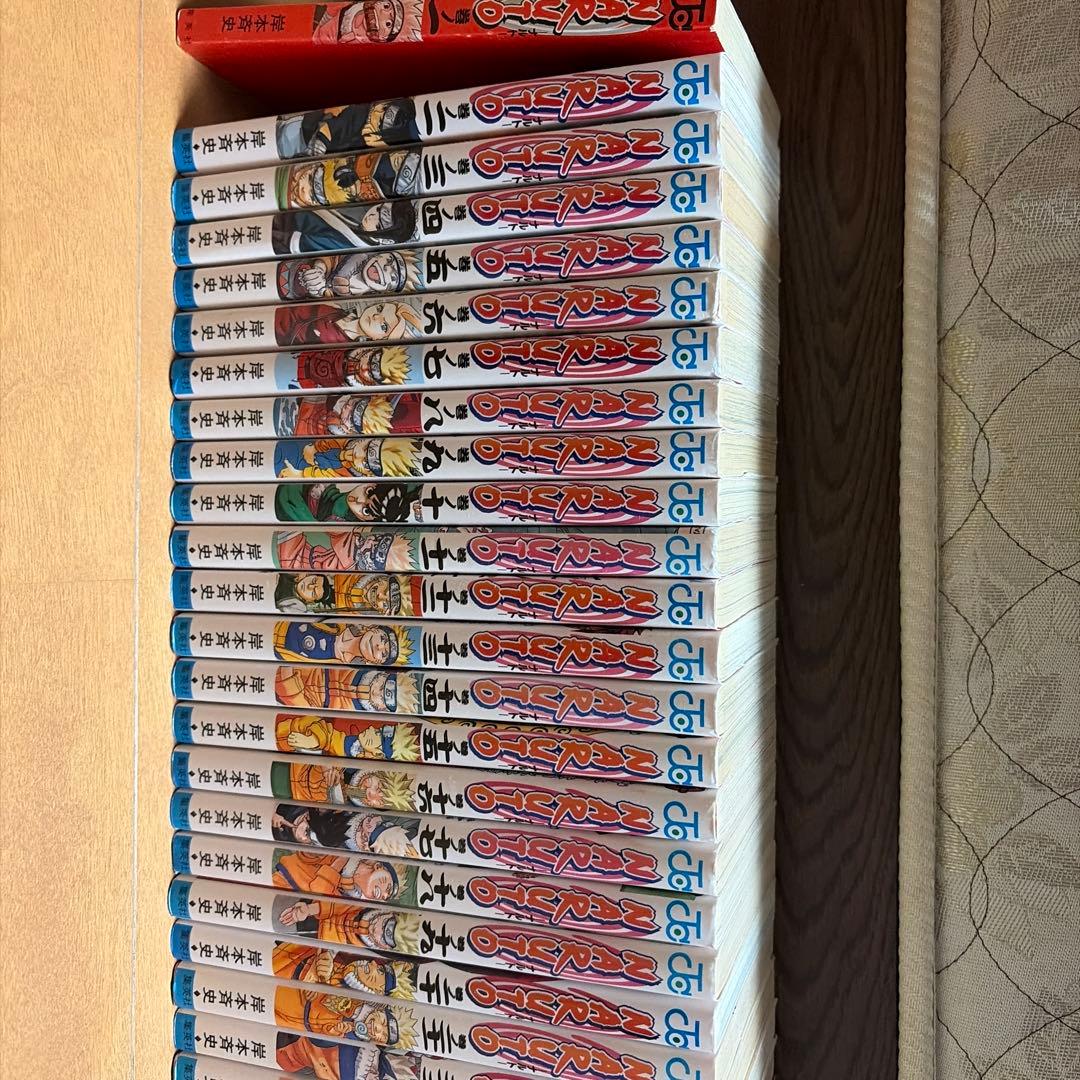 ナルト 全巻セット　1巻のみカバーなし