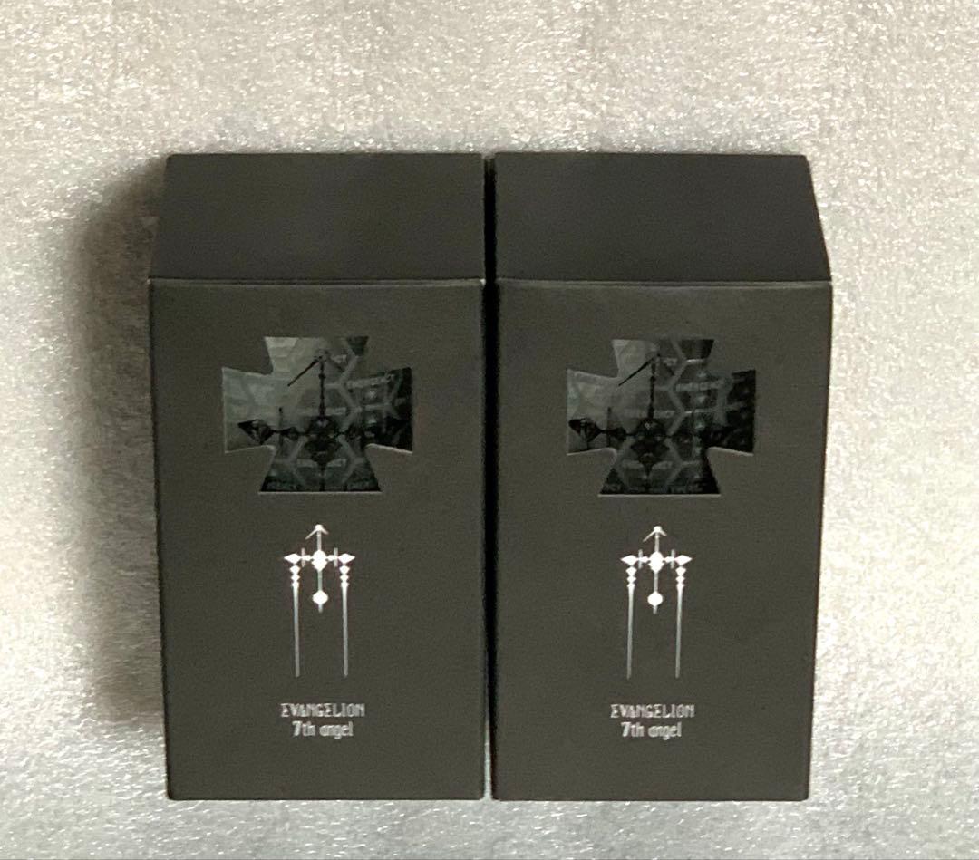 エヴァンゲリオン展 限定 第七使徒グラス 全2種(赤／青)