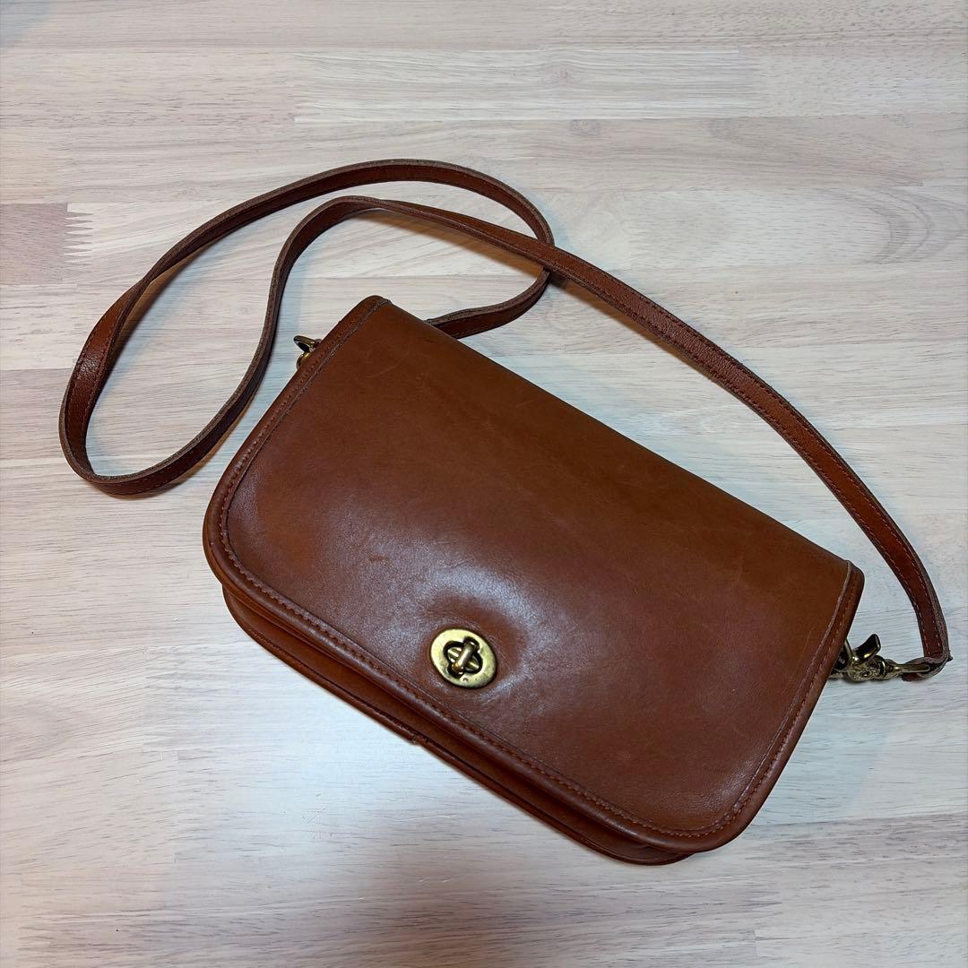 バッグ Y002 old coach shoulder bag 9755 y2k 393