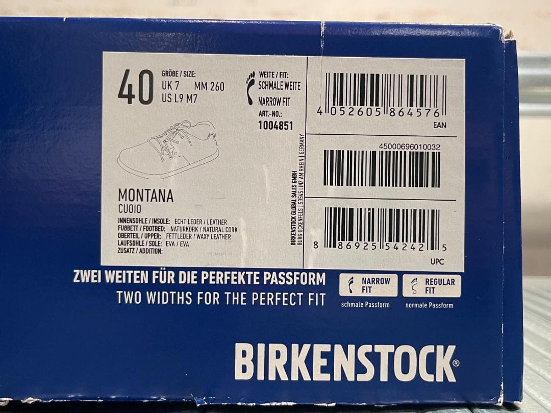 か*ち様 未使用☆BIRKENSTOCK／MONTANA／クオイオ／オイルドレザ