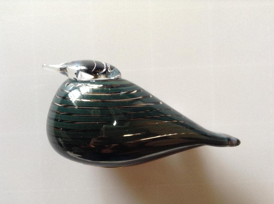 【新品】 イッタラ/ヌータヤルヴィ　Birdシリーズ/Pajusotka　緑色