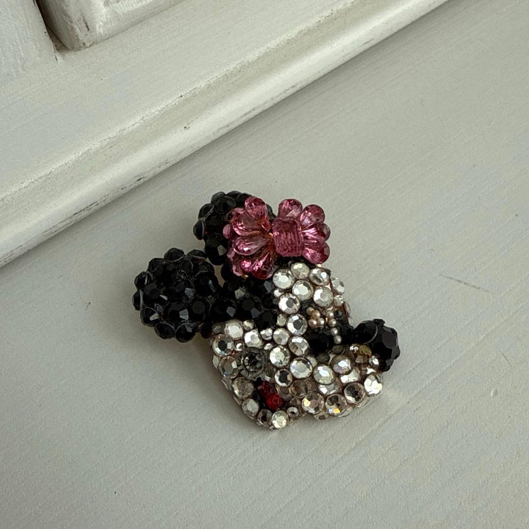 Wendy Gell Disney ミニーマウス ヴィンテージ ブローチ